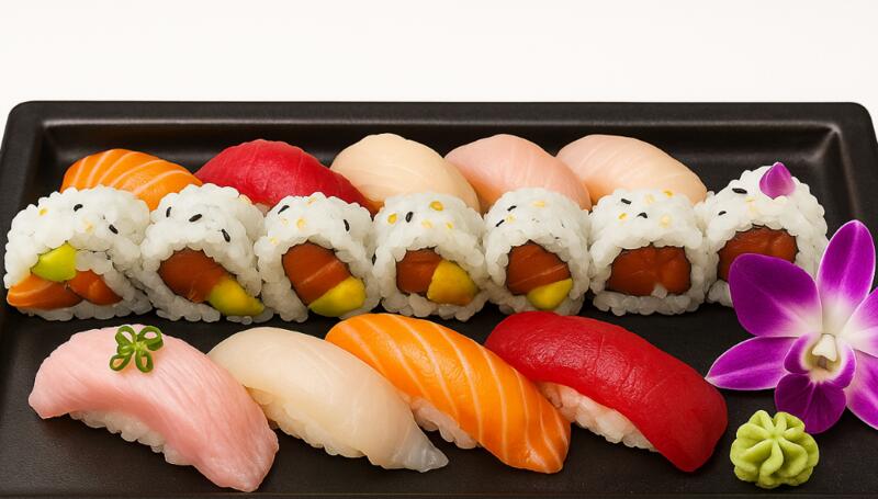 Sushi Deluxe - salmon avocado